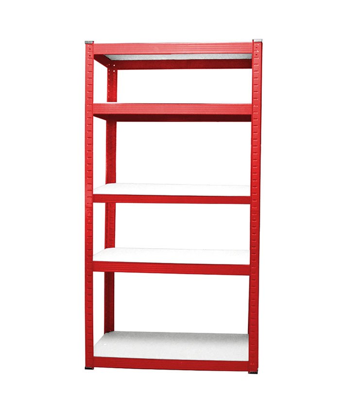 175kg Capacity Galvanized Adjustable Boltless Shelving With White Board-133