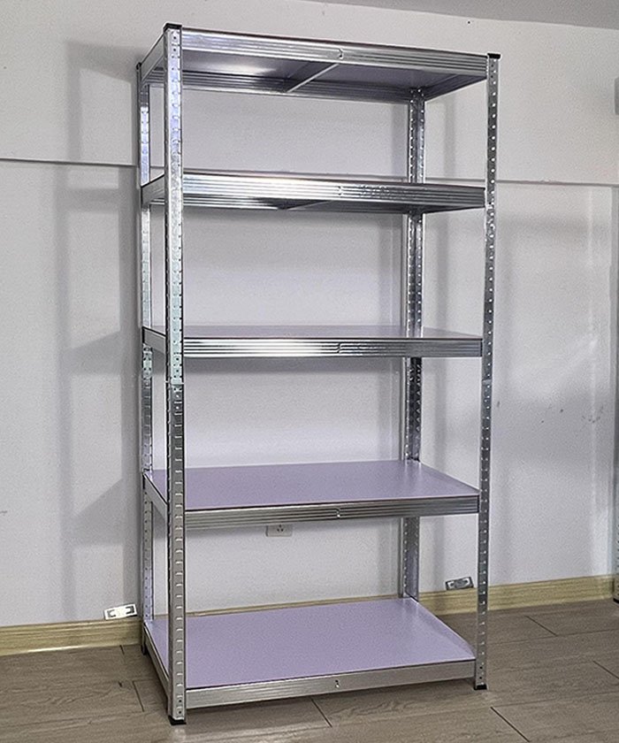 175kg Capacity Galvanized Adjustable Boltless Shelving With White Board-137