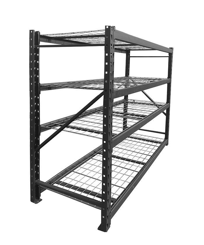 4-Tier Longspan Wide Span Shelves Pallet Racks-213