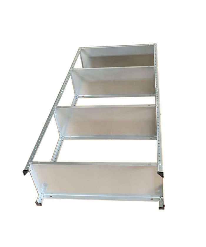 Light Duty 30-50kg Bolted Metal Shelving With Metal Shelves-198