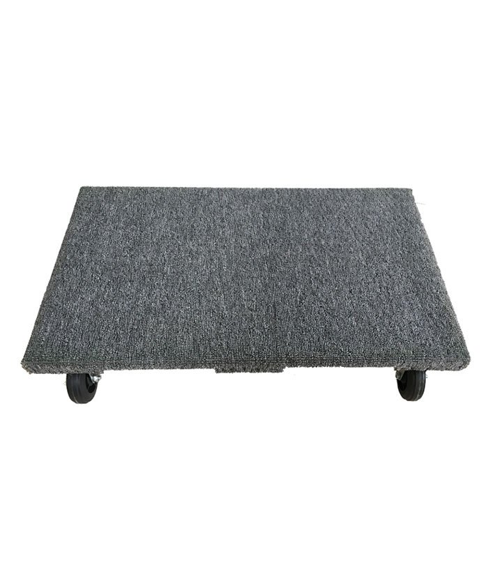 Heavy Duty Dollies-Solid Top Carpeted-256