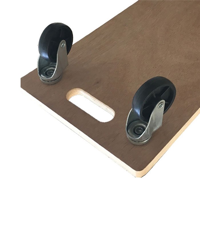 Dollies with handhole,4 round EVA pad,Plywood deck-260