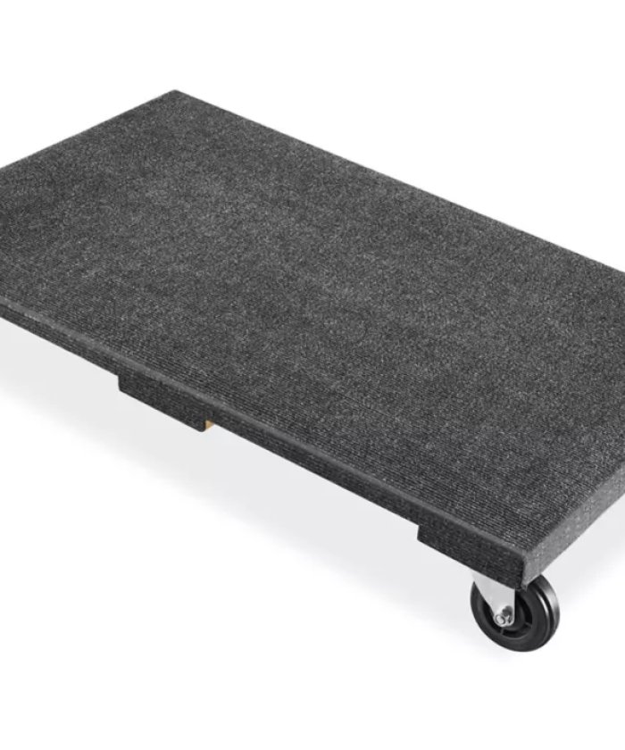 Heavy Duty Dollies-Solid Top Carpeted-383