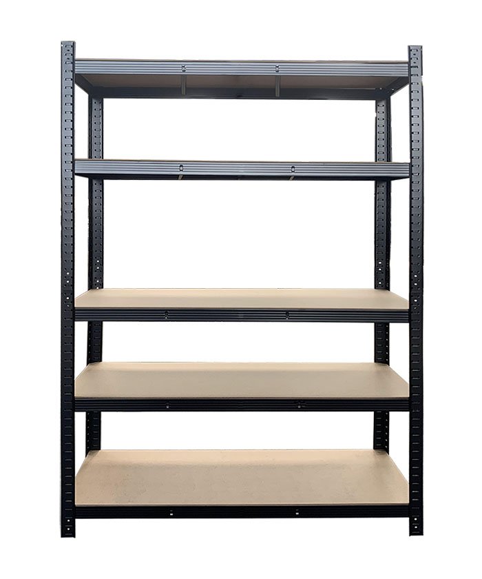 175kgs Capacity Adjustable Boltless Shelving 1200x400x1800mm-124