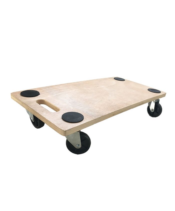 Dollies with handhole,4 round EVA pad,Plywood deck-261