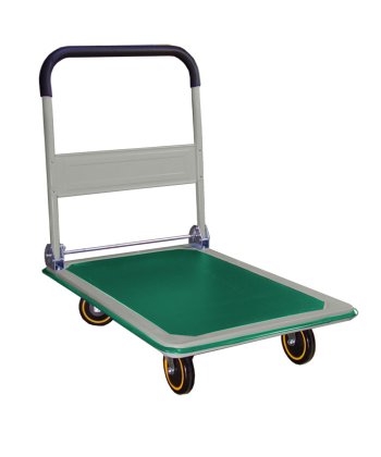 Platform Hand Trolley, PU Castor，Soft Hanle Cover