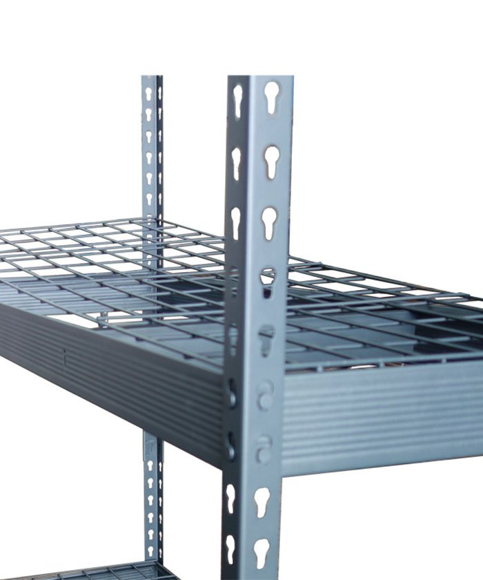 4 or 5Layer Rivet Longspan Wire Shelving Unit 300kg Capacity-170