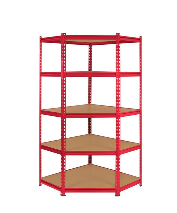 5 tier Rivet Corner Shelving-182