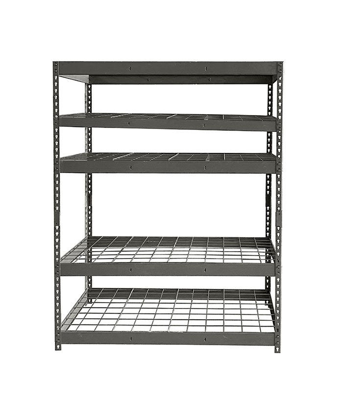 4 or 5Layer Rivet Longspan Wire Shelving Unit 300kg Capacity-169