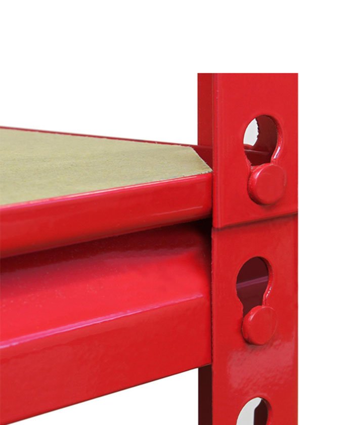 5 tier Rivet Corner Shelving-183