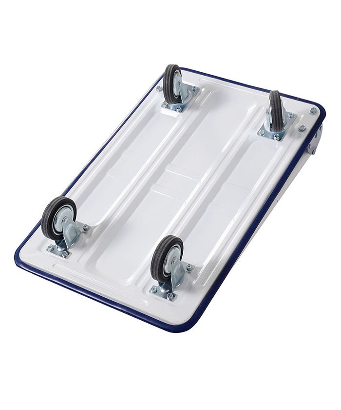 Platform Hand Trolley, Rubber Castor-313