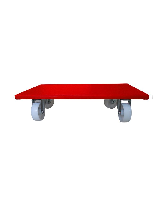 Non-slip coating Dolly,4``polyamide wheels -283