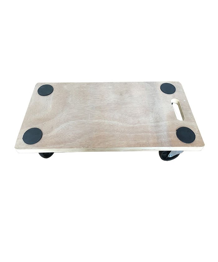 Dollies with handhole,4 round EVA pad,Plywood deck-265
