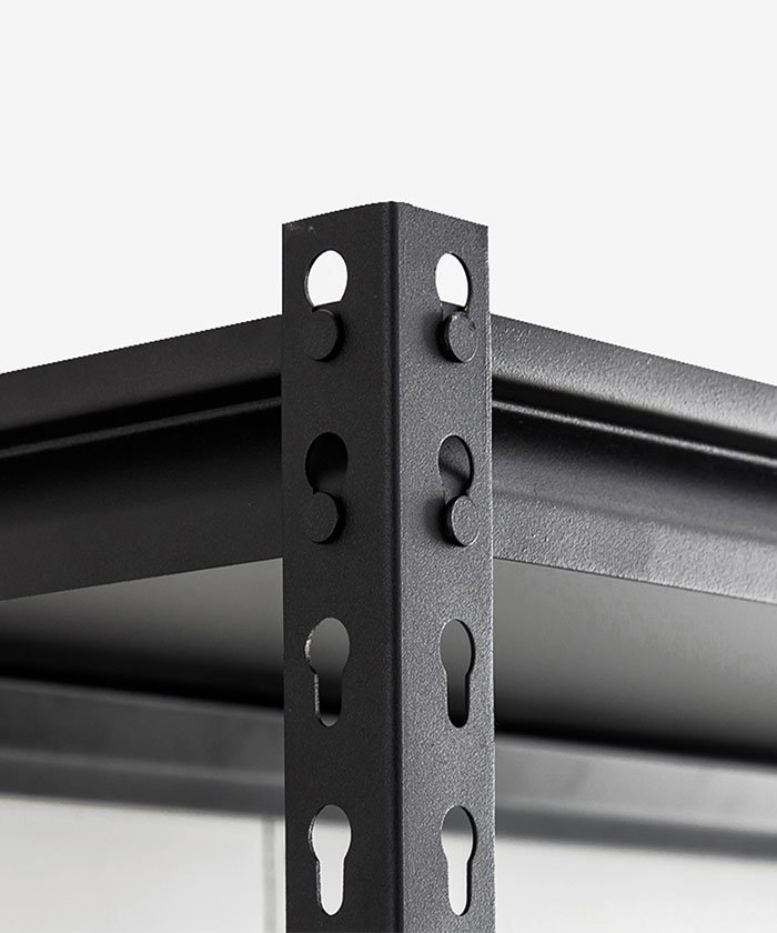 5Layer Rivet Shelving ,Z beam+Melamine Lamination Board-150