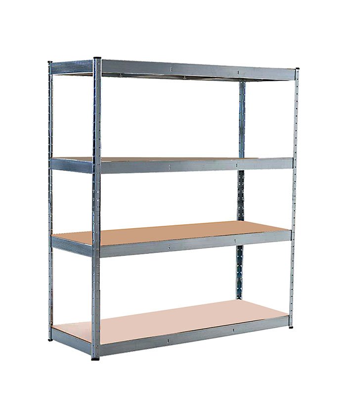  300-500kHeavy duty shelving unit with MDF shelves//long span shelving-222