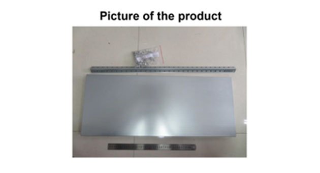 Our metal shelving (SRC-1Oseries) have passed the REACH-SVCH test