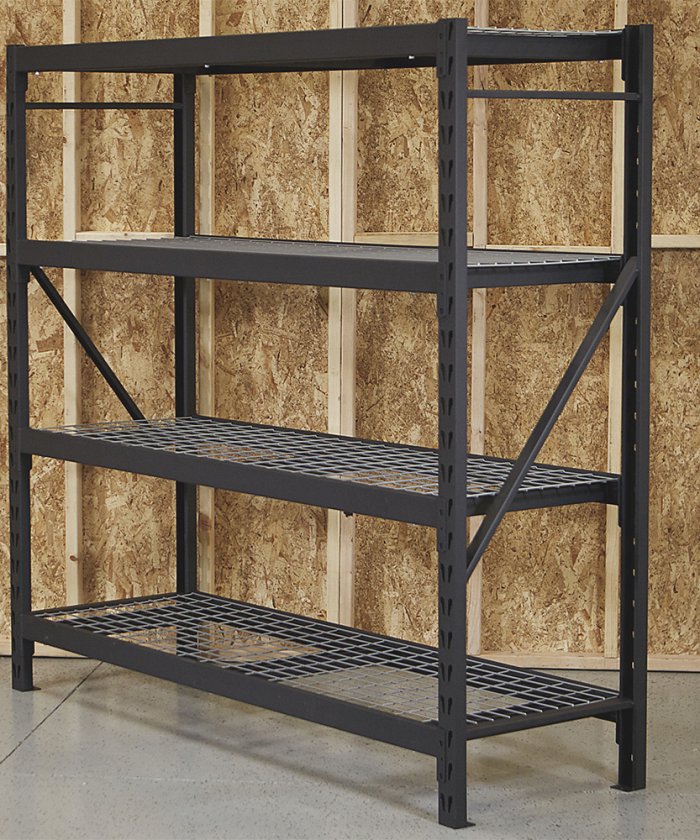 Longspan Racks - 4Tier 800kg/Tier 1830Hx1830Wx610Dmm-374
