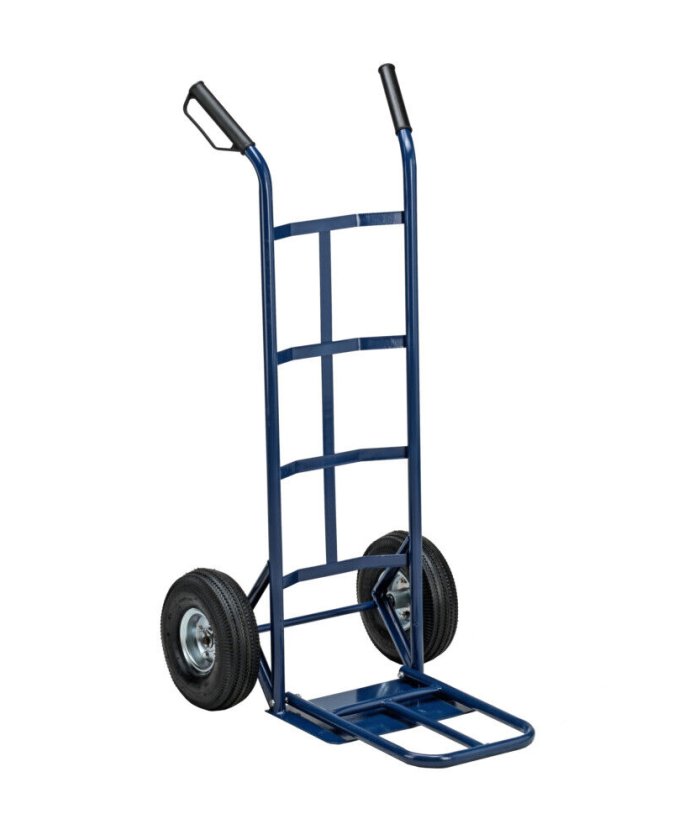 heavy duty industrial folding hand trolley sack truck -398