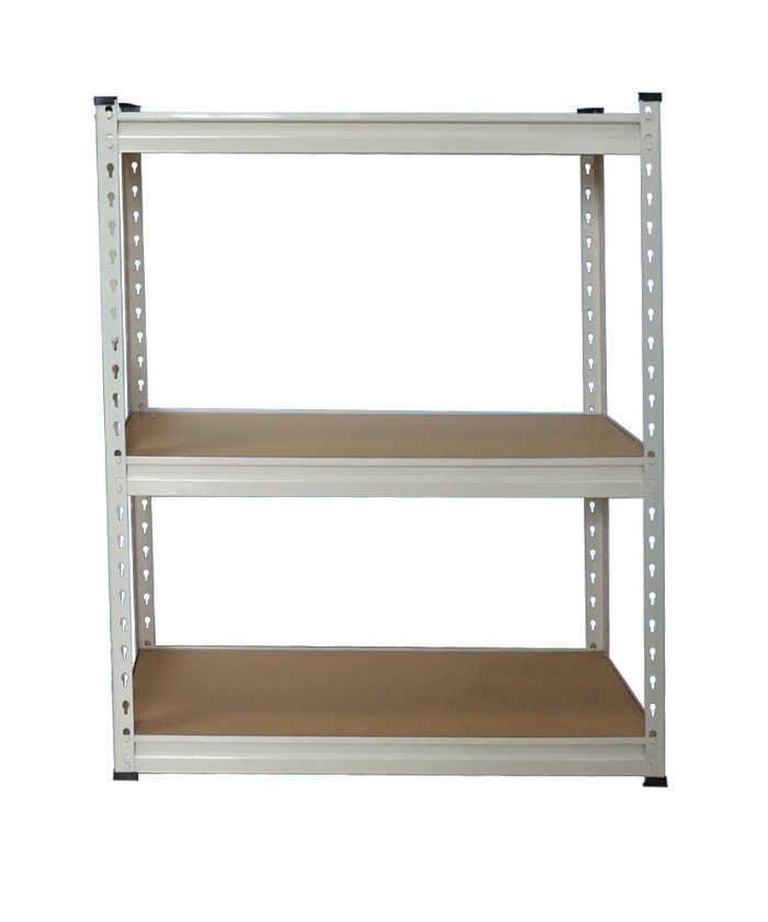 3 tier Light Duty  Shelving Steel Metal shelf Unit Storage shelves holder for home storage  Basements Warehouses used-459