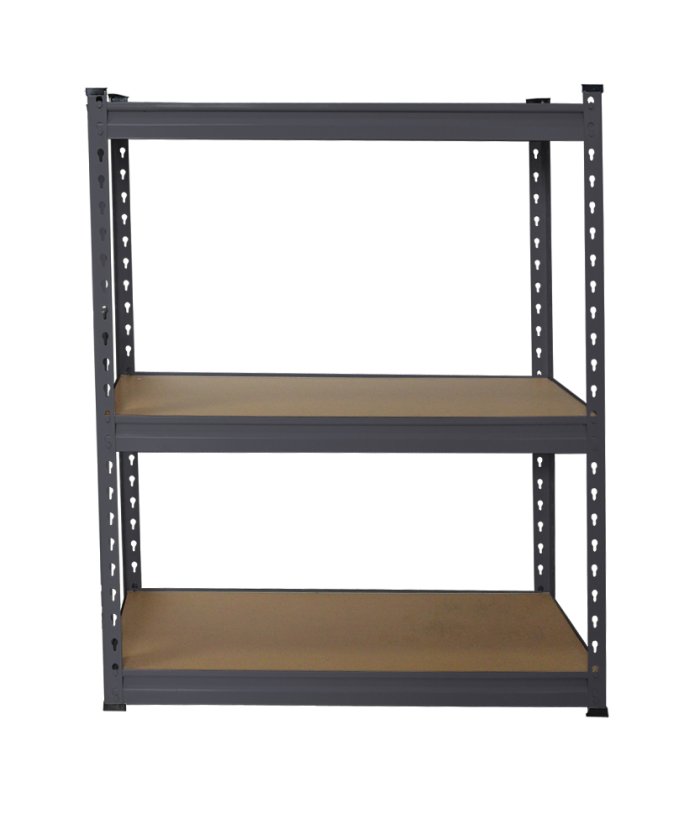 3 tier Light Duty  Shelving Steel Metal shelf Unit Storage shelves holder for home storage  Basements Warehouses used-460